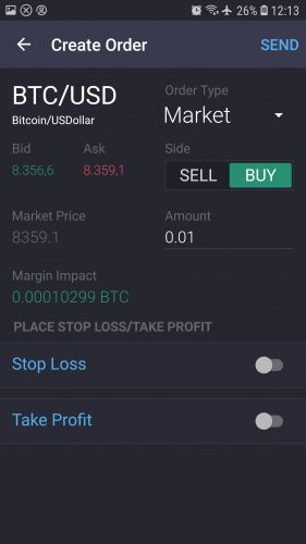 bitcoin trading app airija)