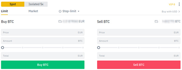 How to sell Bitcoin on Binance